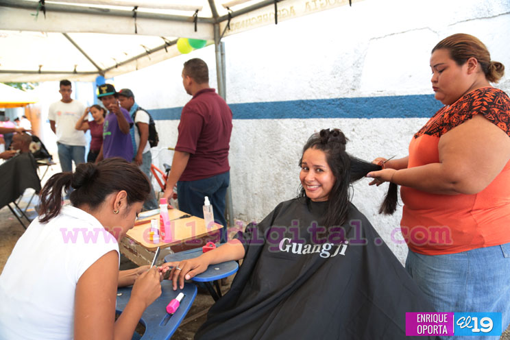 Realizan jornada de convivencia y civismo en barrio Domitila Lugo